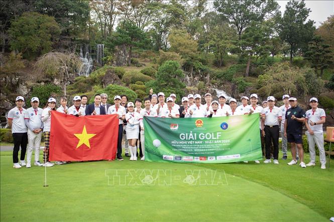 Tổ chức thành công Giải Golf Hữu nghị Việt Nam - Nhật Bản 2023