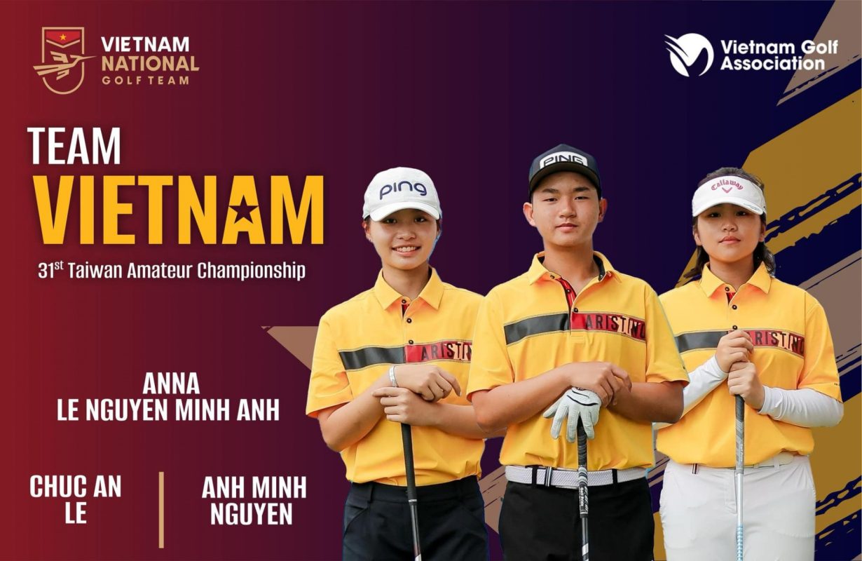 Anh Minh xếp T-4 sau 18 hố đầu Taiwan Amateur Golf Championship 2024