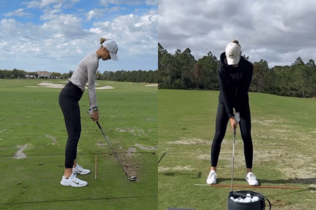 Korda golf swing analysis